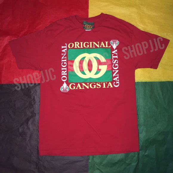 RARE Vintage "OG" Original Gangsta T-shirt (Men sz- Large) - Picture 1 of 7